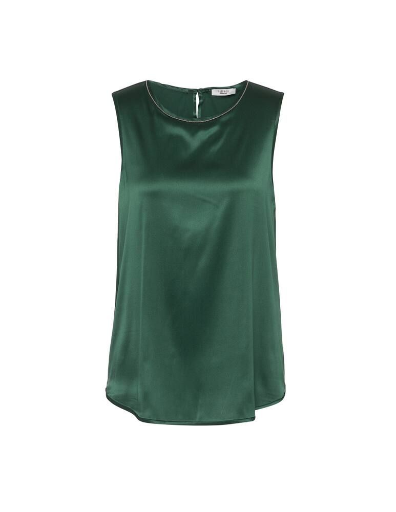rinascente Peserico Canotta in raso di seta