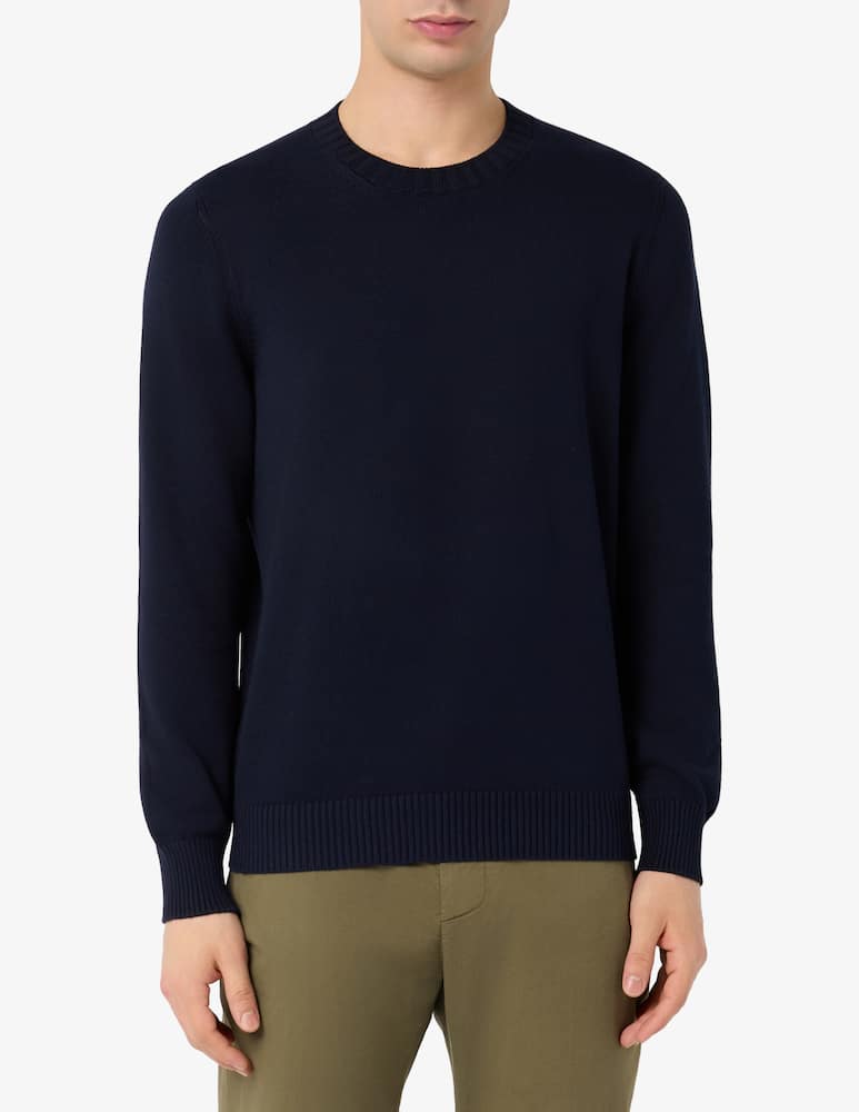 rinascente Gran Sasso Crewneck egyptian cotton jumper