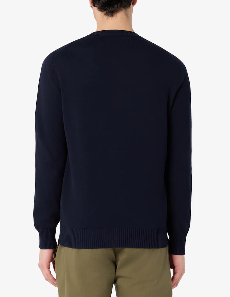 rinascente Gran Sasso Crewneck egyptian cotton jumper