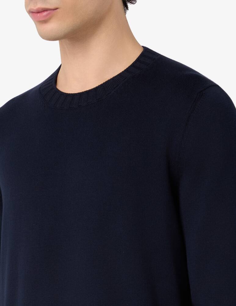 rinascente Gran Sasso Crewneck egyptian cotton jumper