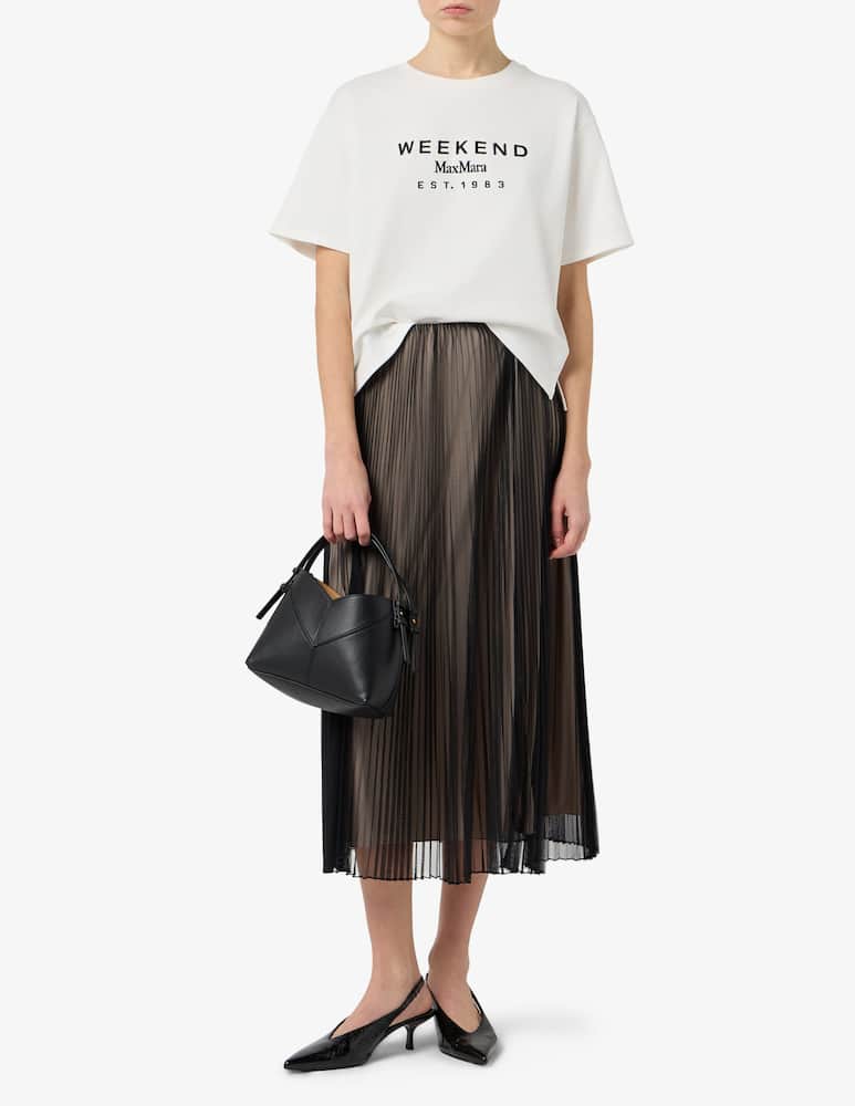 Weekend Max Mara T-shirt con logo Sabato - immagine 2 Weekend Max Mara T-shirt con logo Sabato - immagine 2