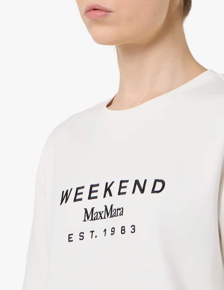 Weekend Max Mara T-shirt con logo Sabato - immagine 4 Weekend Max Mara T-shirt con logo Sabato - immagine 4