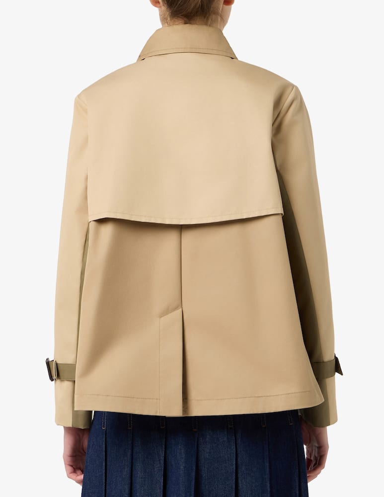 rinascente Weekend Max Mara Short double-breasted raincoat