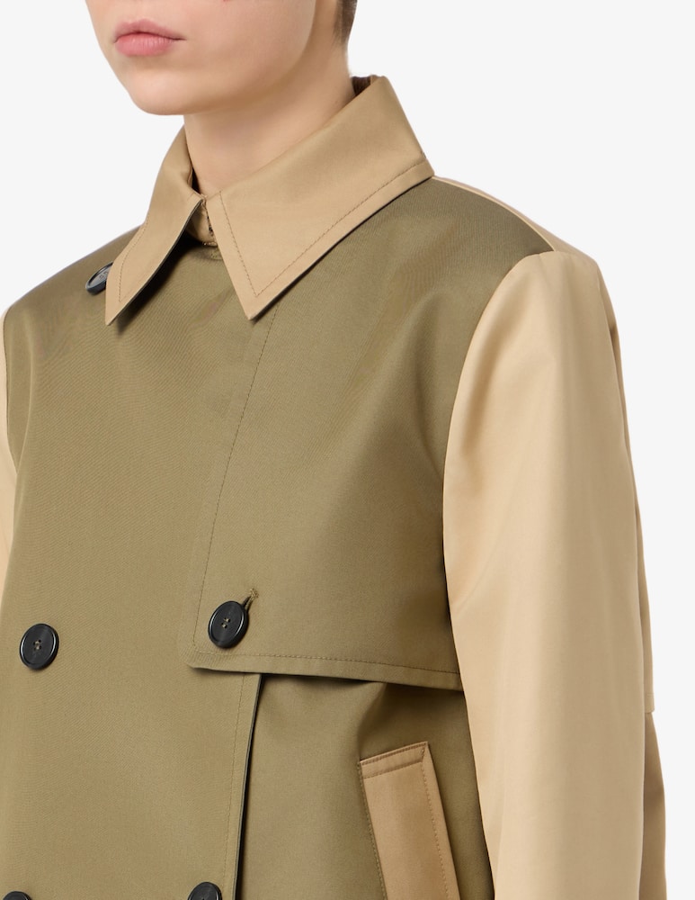 rinascente Weekend Max Mara Short double-breasted raincoat