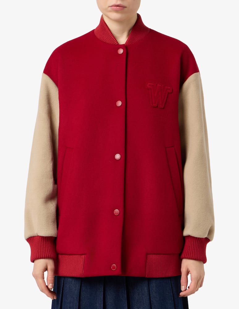 Weekend Max Mara Giubbotto imbottito corto varsity - immagine 1 Weekend Max Mara Giubbotto imbottito corto varsity - immagine 1
