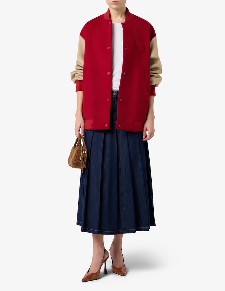 Weekend Max Mara Giubbotto imbottito corto varsity - immagine 2 Weekend Max Mara Giubbotto imbottito corto varsity - immagine 2