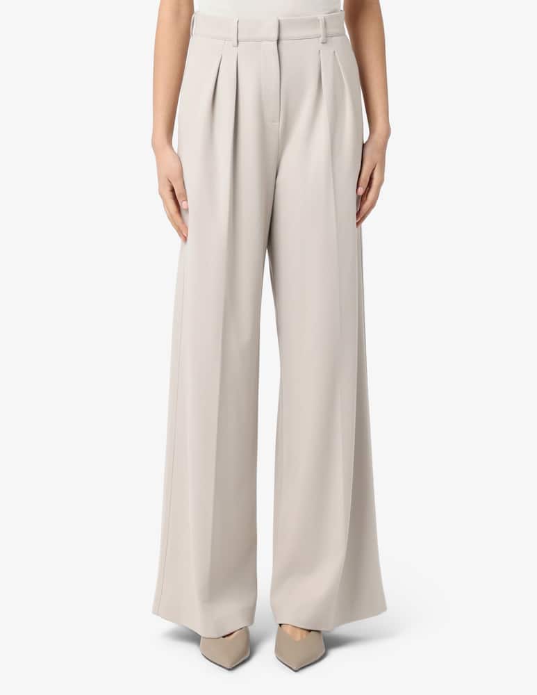 MM by MaxMara Pantaloni in jersey a palazzo - immagine 1 MM by MaxMara Pantaloni in jersey a palazzo - immagine 1