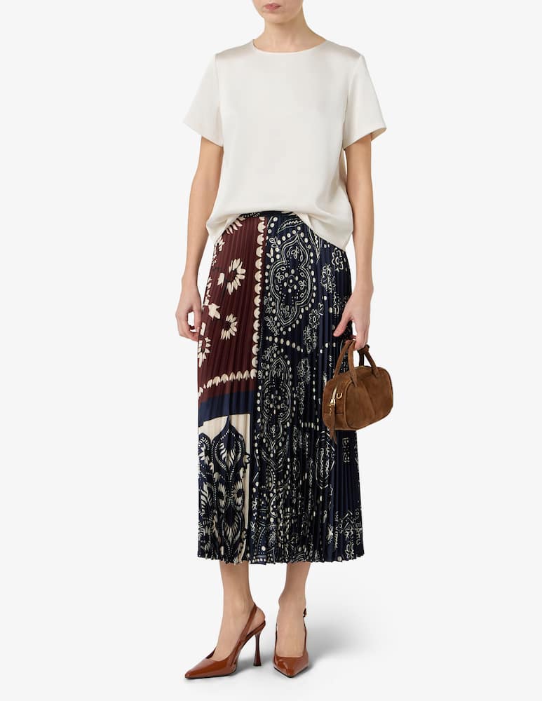 rinascente Weekend Max Mara Milord pleated midi skirt
