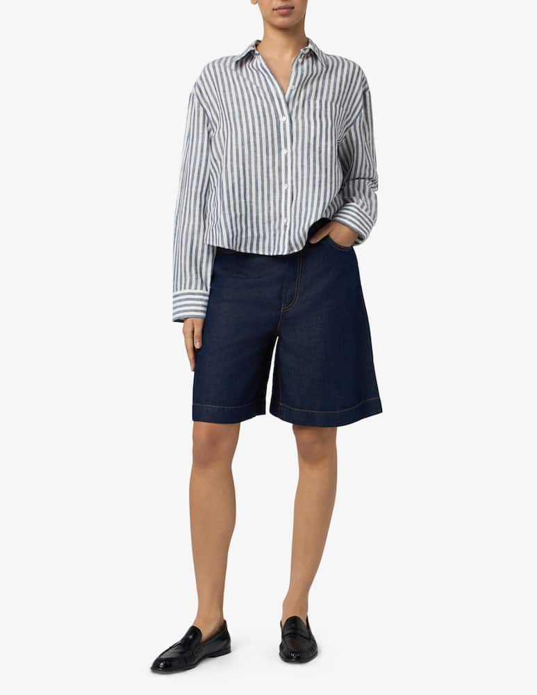 rinascente Weekend Max Mara Striped linen shirt