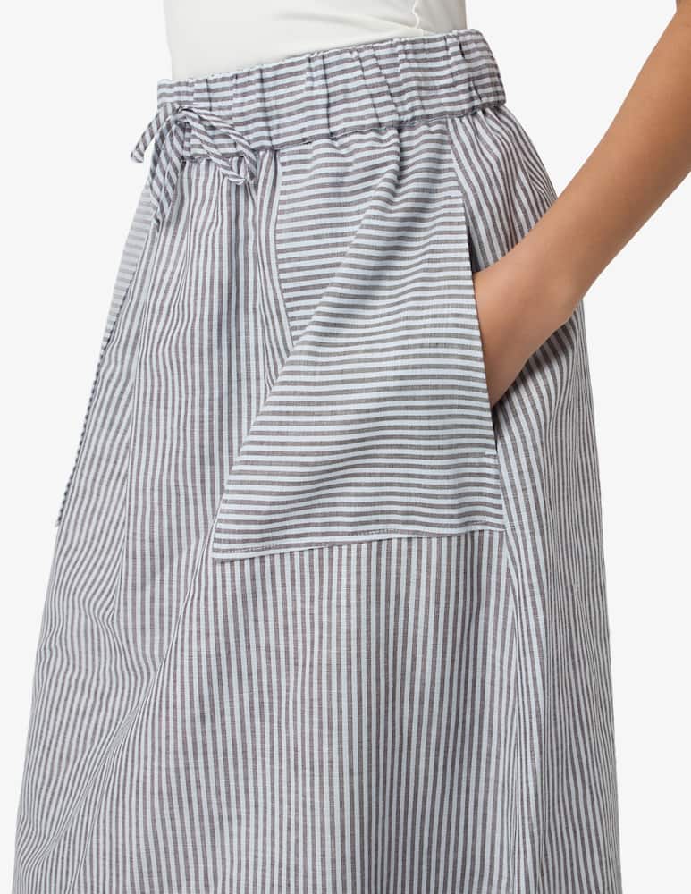 MM by MaxMara Gonna midi a righe - immagine 3 MM by MaxMara Gonna midi a righe - immagine 3