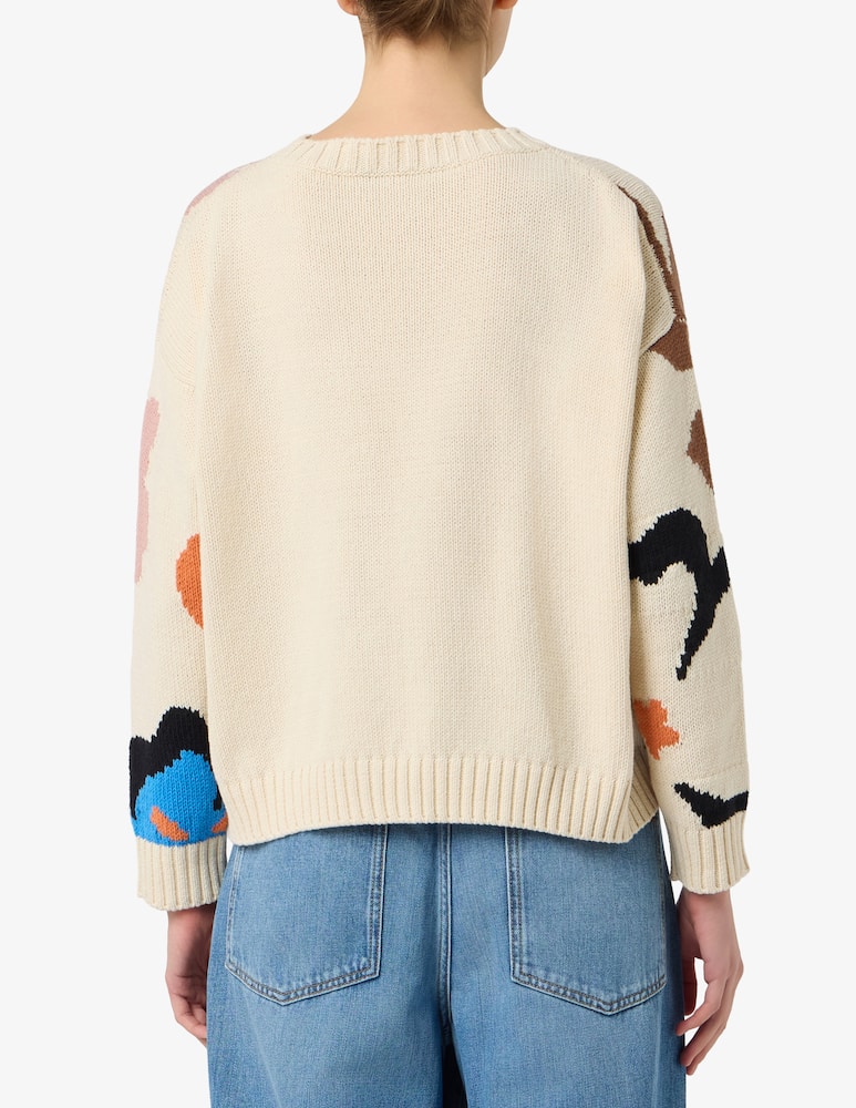 Weekend Max Mara Maglione girocollo a fiori Celebre - immagine 3 Weekend Max Mara Maglione girocollo a fiori Celebre - immagine 3