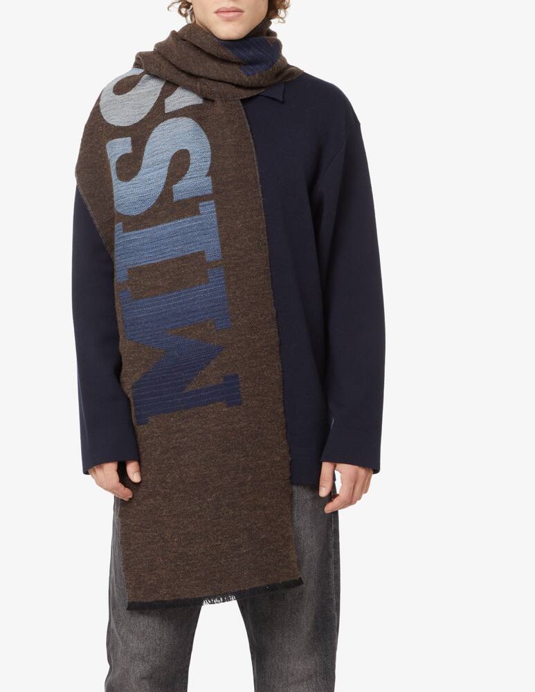 rinascente Missoni Sciarpa con logo degrade - Marrone