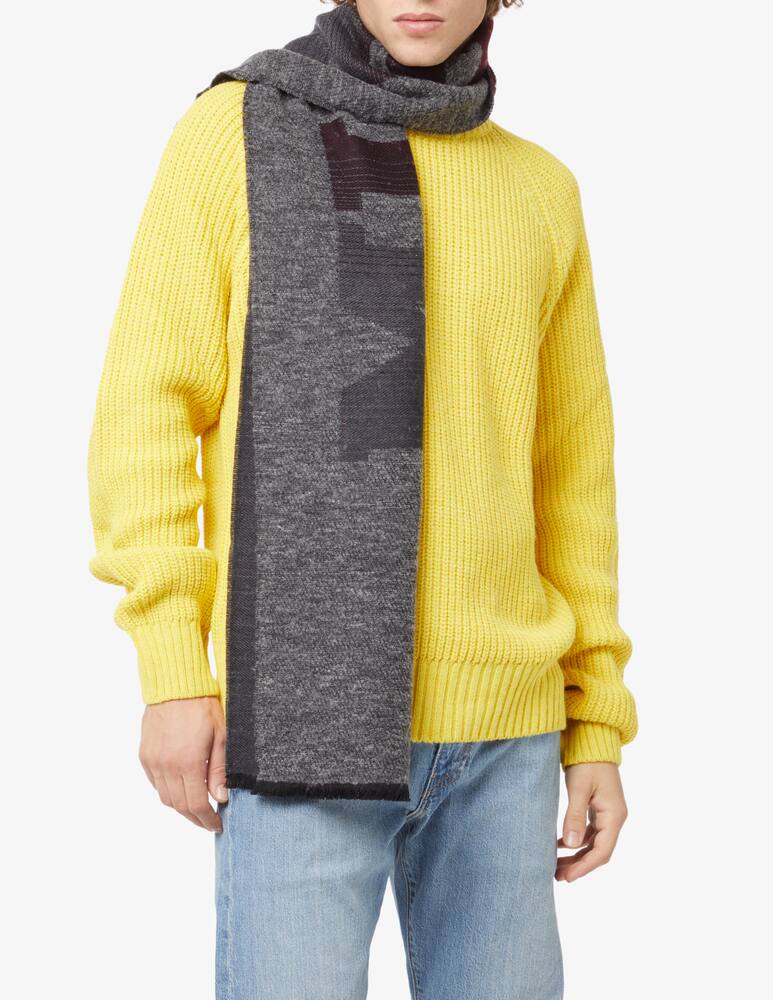 rinascente Missoni Degrade logo scarf - Black