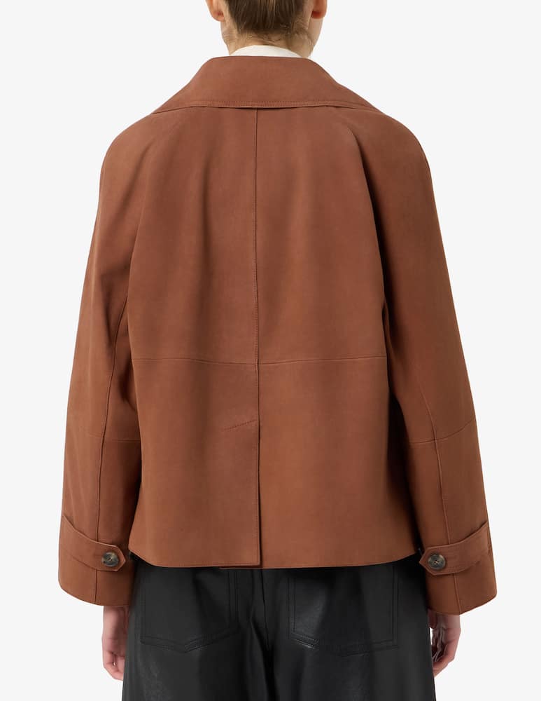 rinascente Weekend Max Mara Giacca doppiopetto in pelle Sospiro