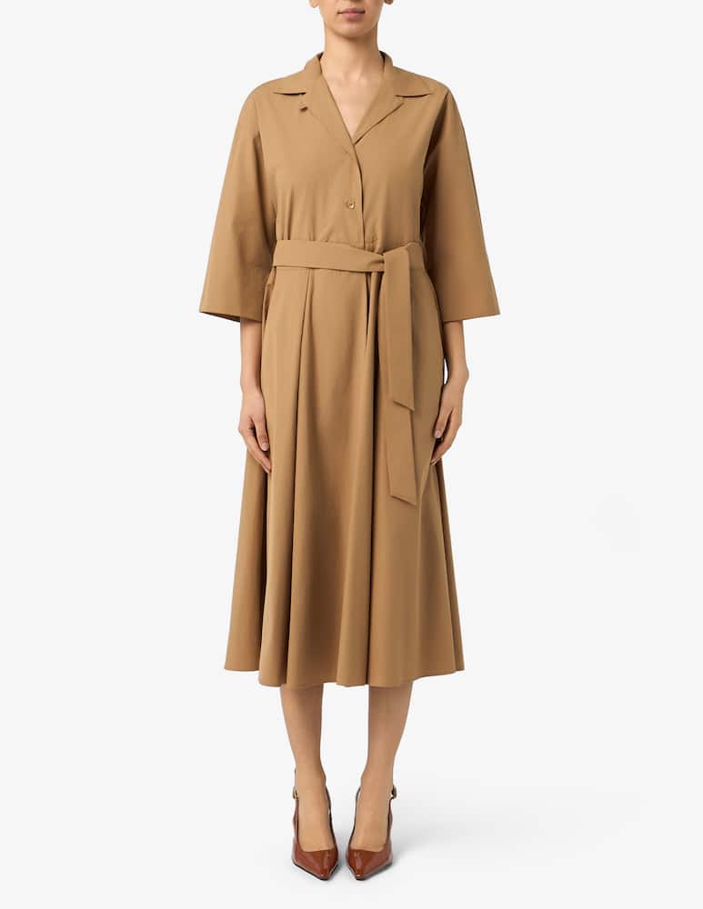 Weekend Max Mara Shirt midi dress with belt - picture 1 Weekend Max Mara Shirt midi dress with belt - picture 1