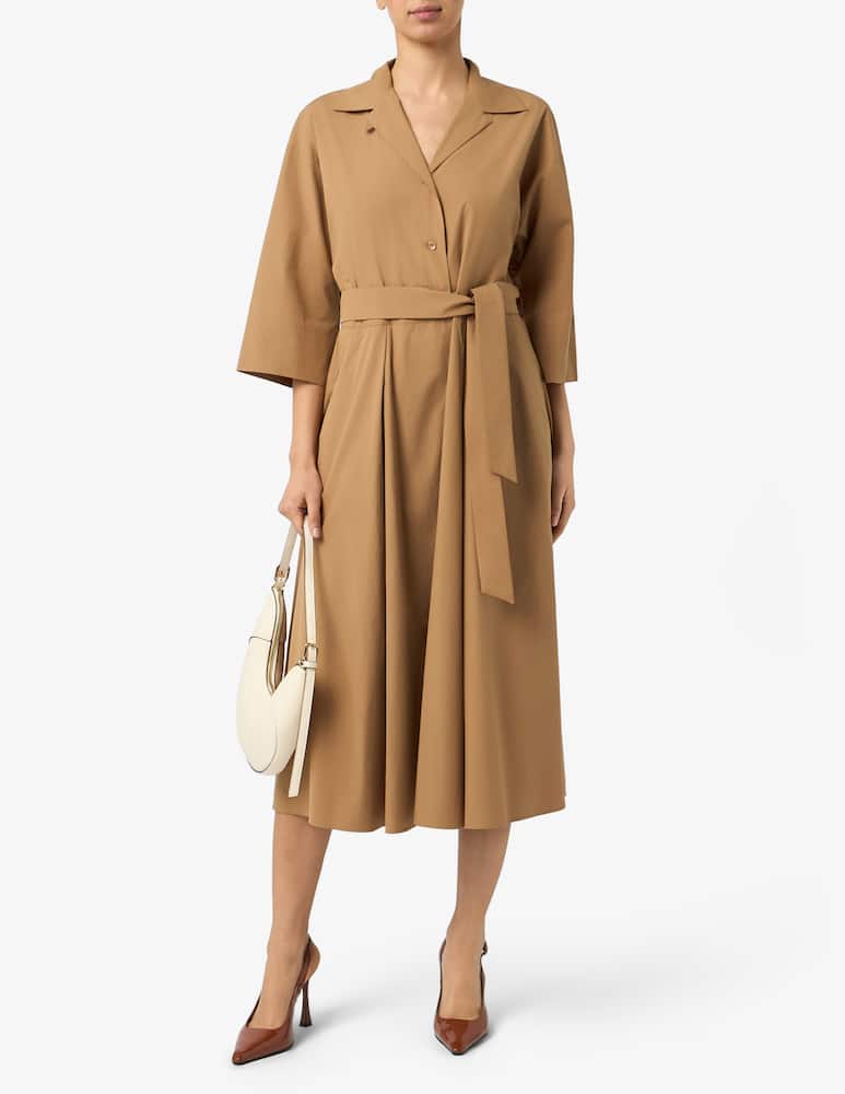 rinascente Weekend Max Mara Shirt midi dress with belt