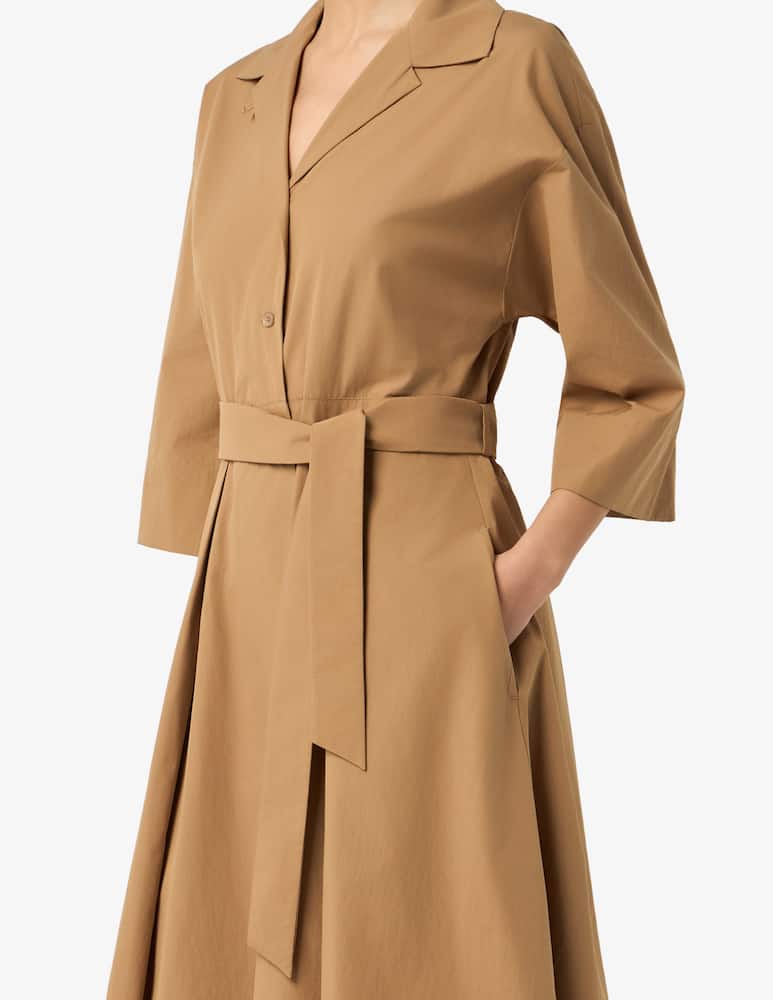 rinascente Weekend Max Mara Shirt midi dress with belt