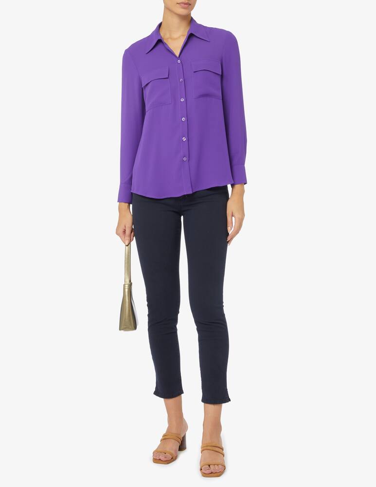 rinascente Elizabeth Ascot Pantaloni 5 tasche in gabradina