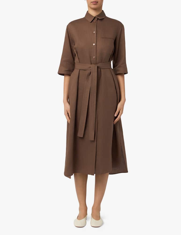 rinascente MM by MaxMara Abito chemisier midi con cintura