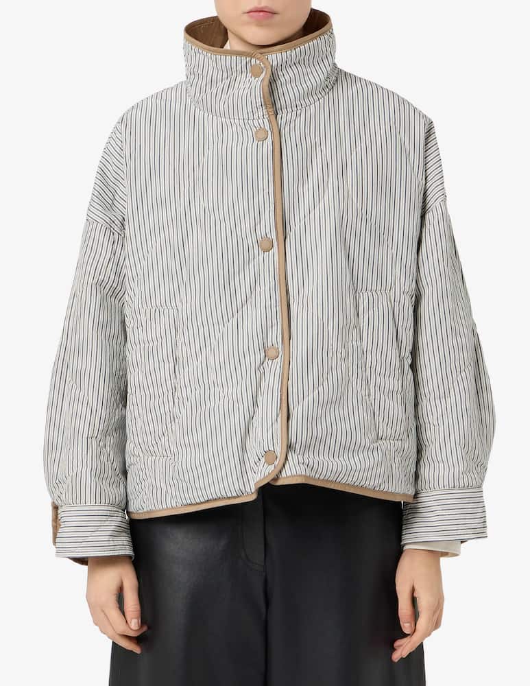 Weekend Max Mara Padded short reversible jacket - picture 4 Weekend Max Mara Padded short reversible jacket - picture 4