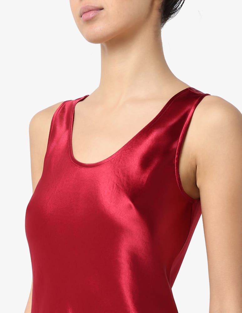 rinascente MM Abito midi in raso Talete