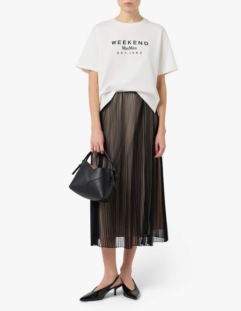 rinascente Weekend Max Mara Pleated jersey midi skirt