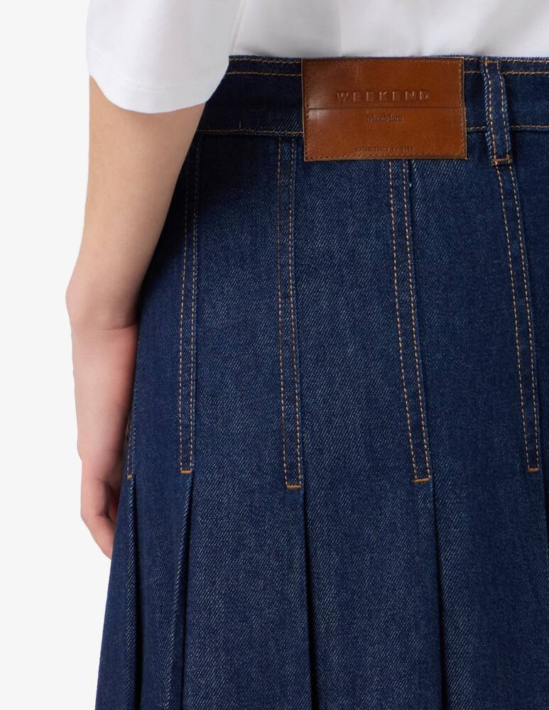 rinascente Weekend Max Mara Gonna midi in jeans Ovale