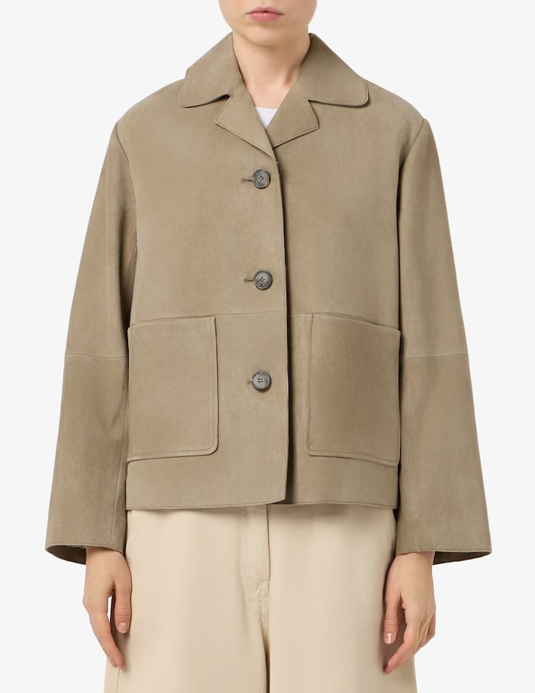 rinascente Weekend Max Mara Giacca corta in pelle Palchi