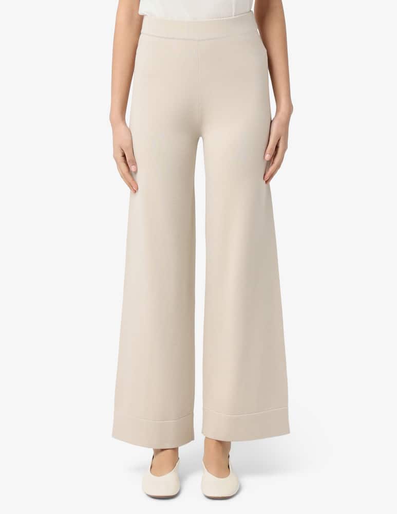 rinascente MM Knit wide-leg trousers