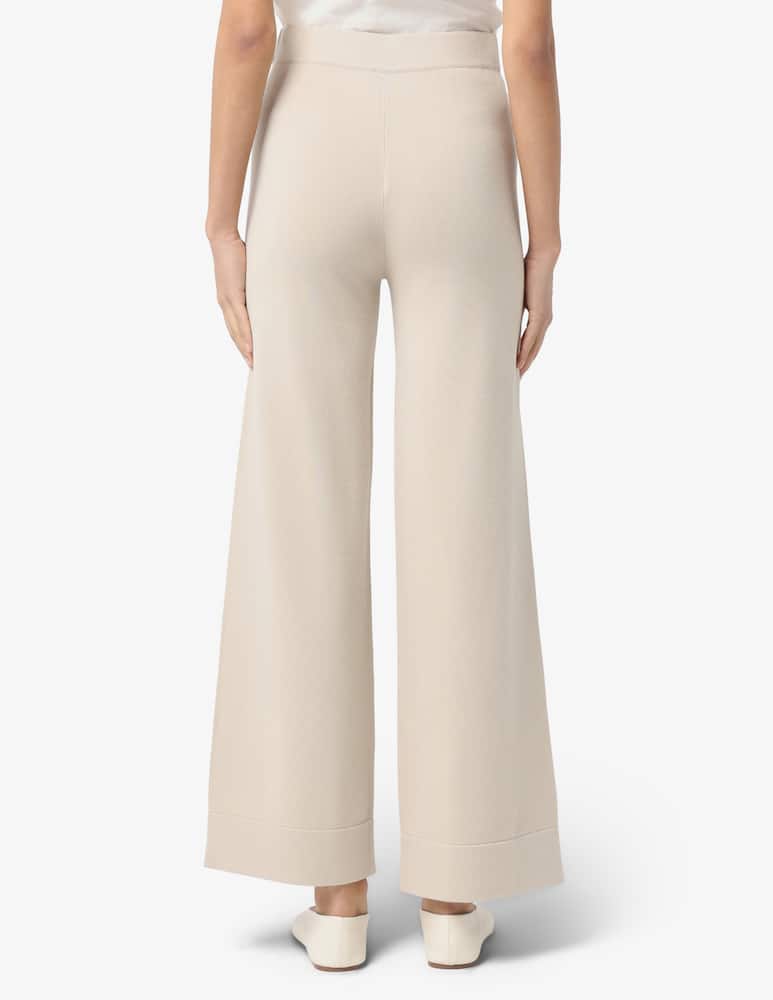 rinascente MM Knit wide-leg trousers