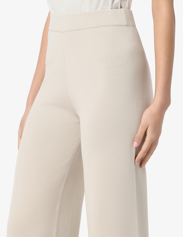 rinascente MM Knit wide-leg trousers