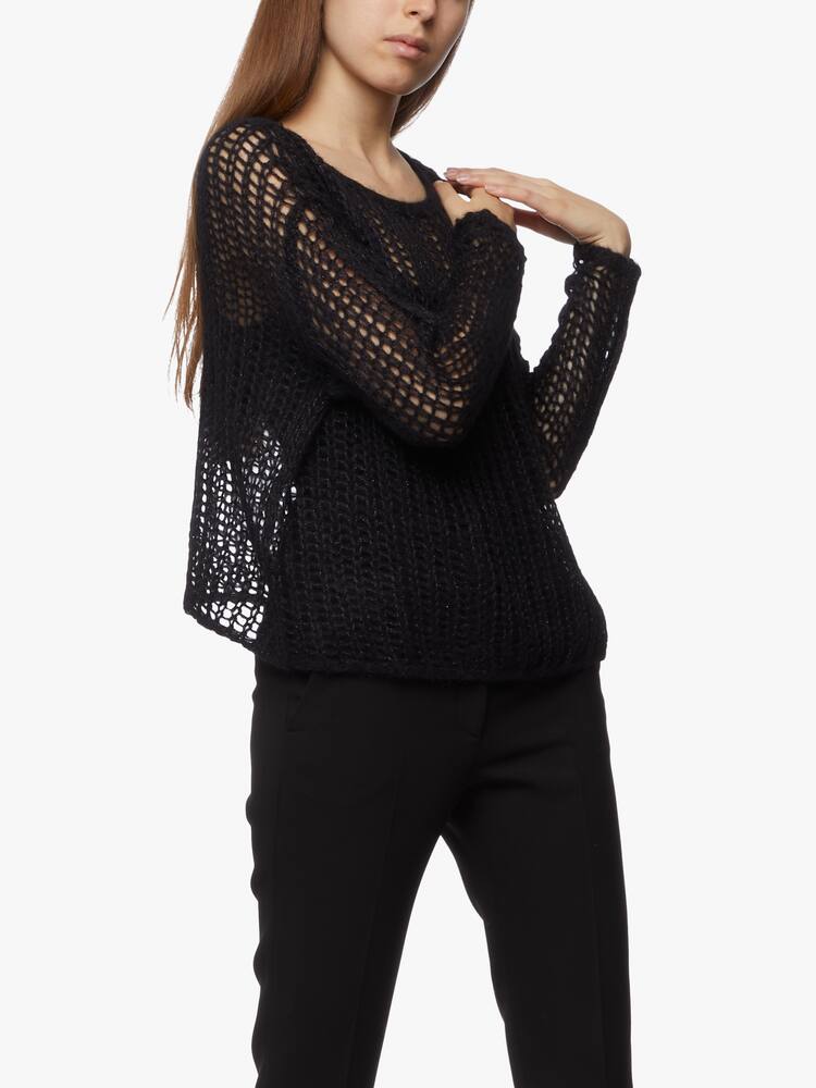 rinascente Peserico Stretch microrib jersey long sleeve lenght top