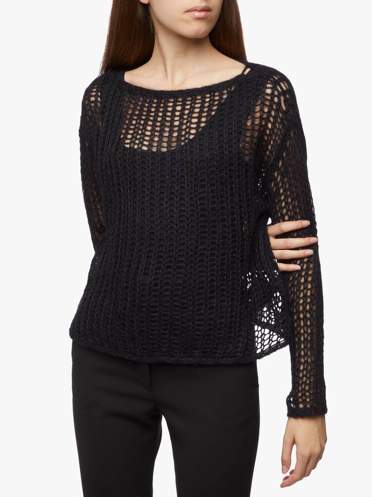 rinascente Peserico Stretch microrib jersey long sleeve lenght top