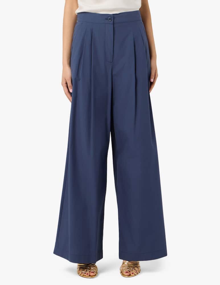 Weekend Max Mara Pantaloni lunghi ampi a pinces - immagine 1 Weekend Max Mara Pantaloni lunghi ampi a pinces - immagine 1