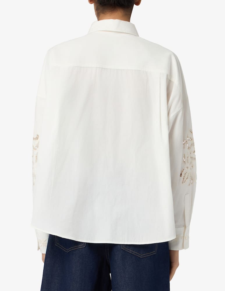 rinascente Weekend Max Mara Embroidered motif shirt