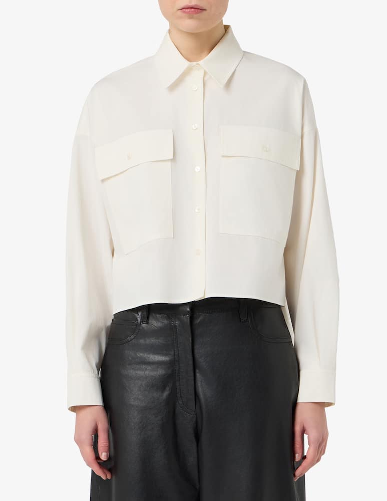 Weekend Max Mara Camicia in cotone Bruno - immagine 1 Weekend Max Mara Camicia in cotone Bruno - immagine 1