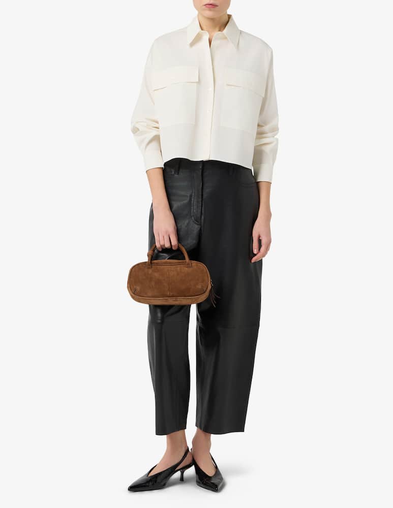 Weekend Max Mara Camicia in cotone Bruno - immagine 2 Weekend Max Mara Camicia in cotone Bruno - immagine 2