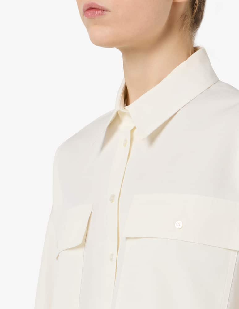Weekend Max Mara Camicia in cotone Bruno - immagine 4 Weekend Max Mara Camicia in cotone Bruno - immagine 4