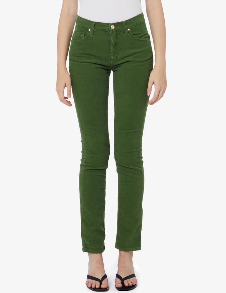 Elizabeth Ascot Pantaloni slim-fit in velluto - immagine 1 Elizabeth Ascot Pantaloni slim-fit in velluto - immagine 1