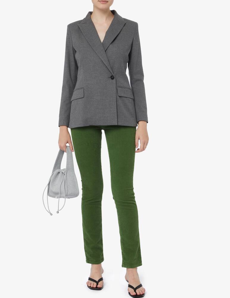 rinascente Elizabeth Ascot Pantaloni slim-fit in velluto