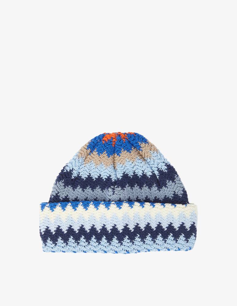 rinascente Missoni Beanie zigzag - Blue