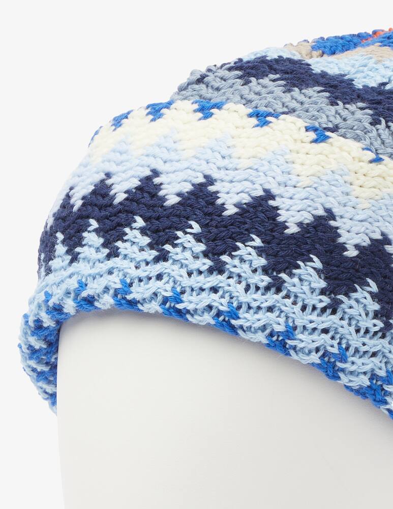 rinascente Missoni Beanie zigzag - Blue
