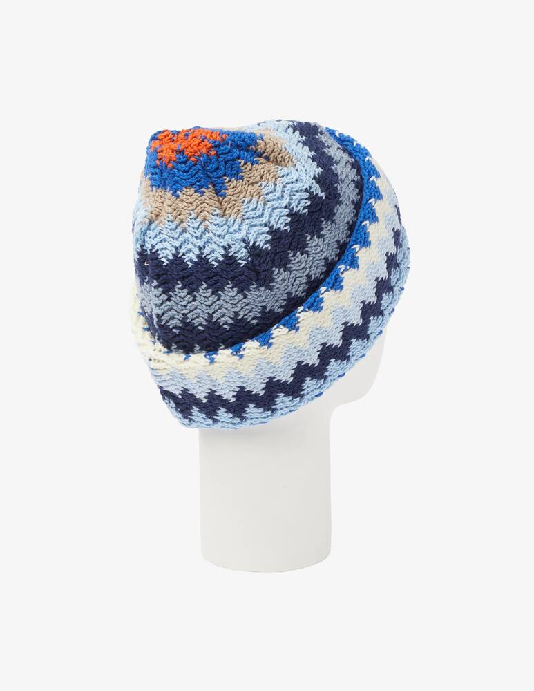 rinascente Missoni Beanie zigzag - Blue