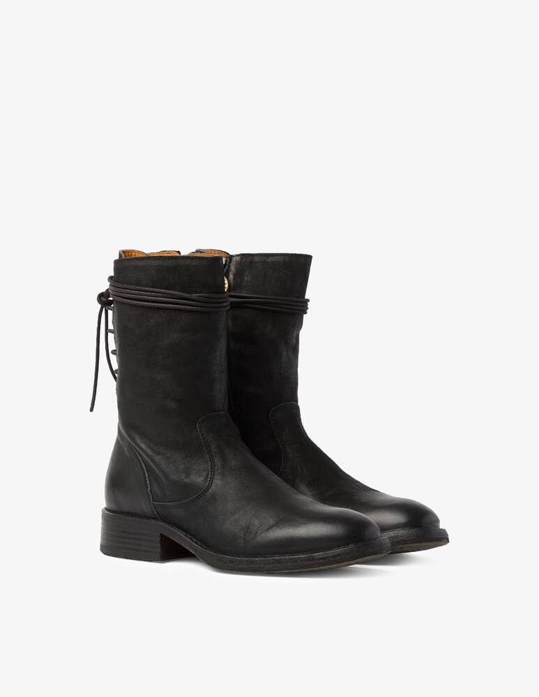 rinascente Fiorentini + Baker Leather lace-up bootie