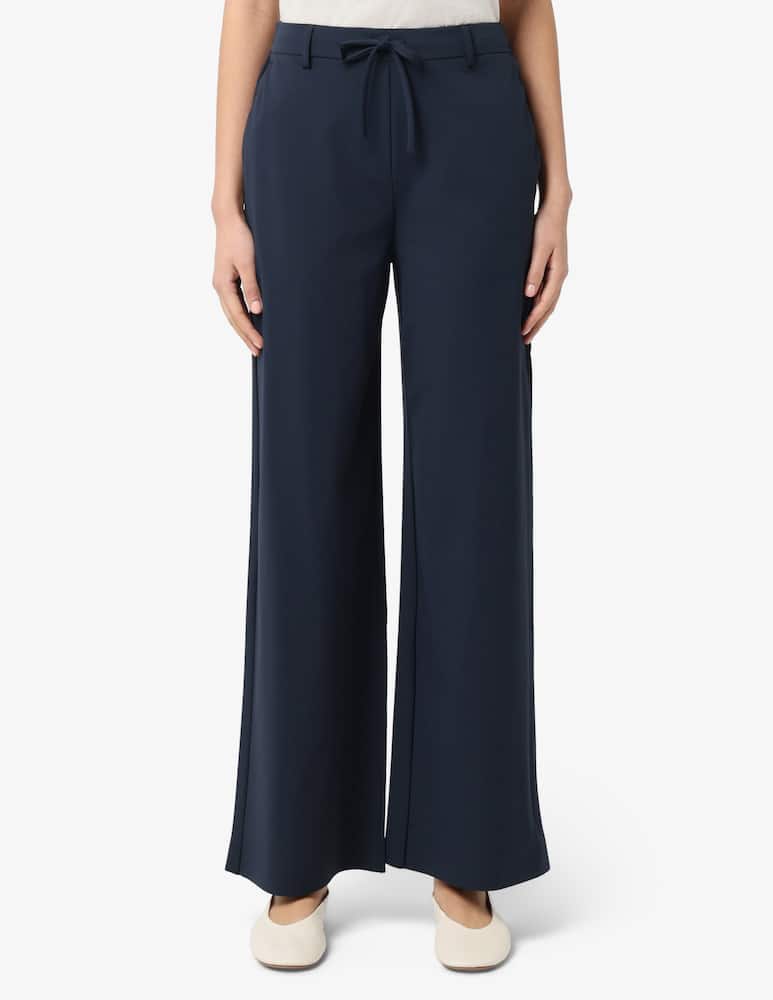 MM by MaxMara Pantaloni in jersey a gamba ampia - immagine 1 MM by MaxMara Pantaloni in jersey a gamba ampia - immagine 1