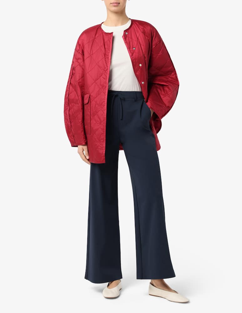 rinascente MM Jersey wide leg trousers