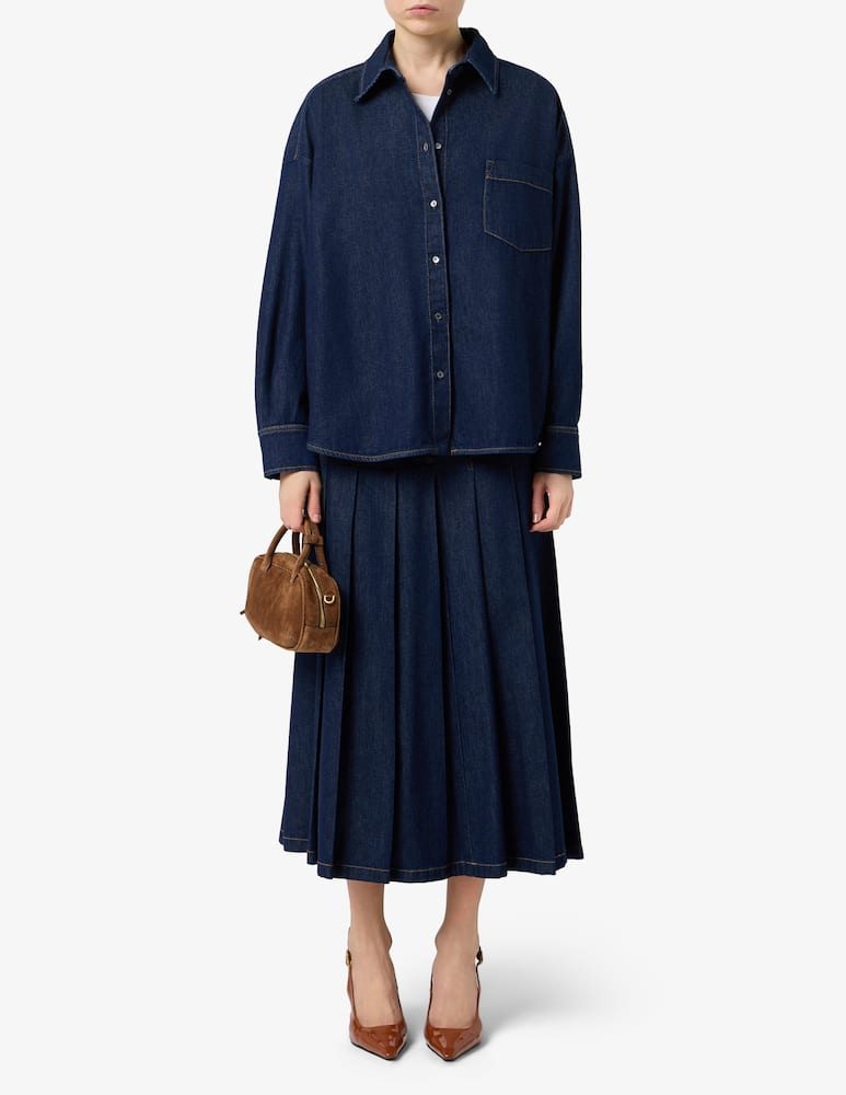 Weekend Max Mara Foggia denim shirt - picture 2 Weekend Max Mara Foggia denim shirt - picture 2