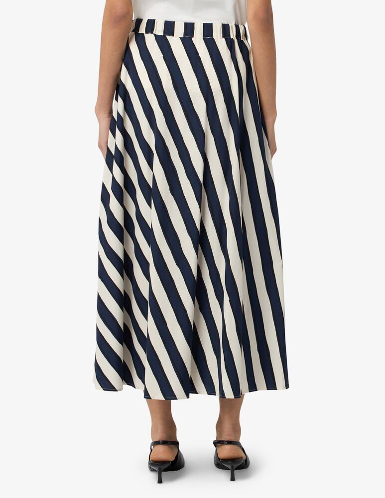 rinascente Weekend Max Mara Gonna lunga a righe Duomo