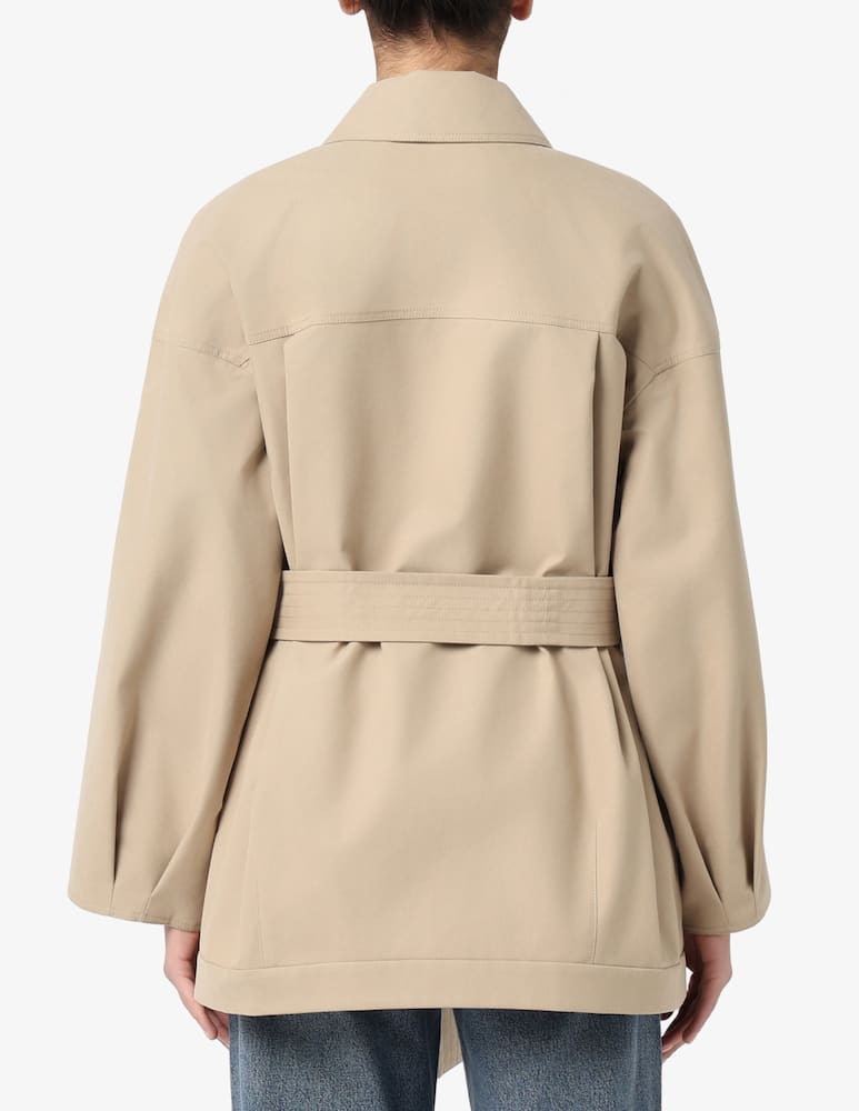 rinascente MM Belted waterproof jacket