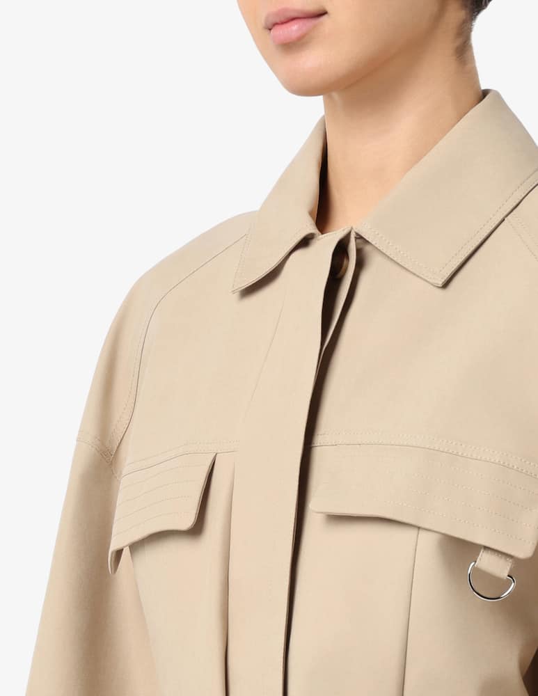 rinascente MM Belted waterproof jacket